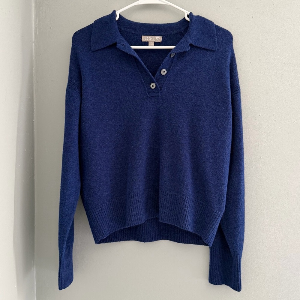 SOLD💙J.Crew Blue Sweater - Picture 2 of 6